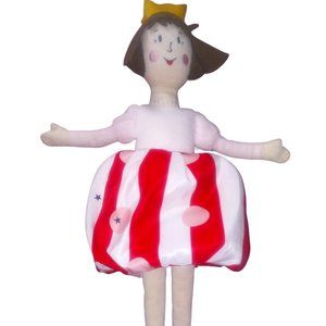 IKEA NOJSIG QUEEN Princess Circus Bubble Skirt Stuffed Doll 15 Inch Plush Toy
